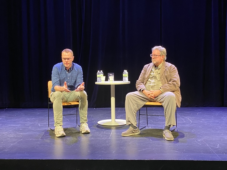 Samuel D. Hunter and Art Boreca Discuss Playwriting in the Theatre Building’s Alan MacVey Theatre