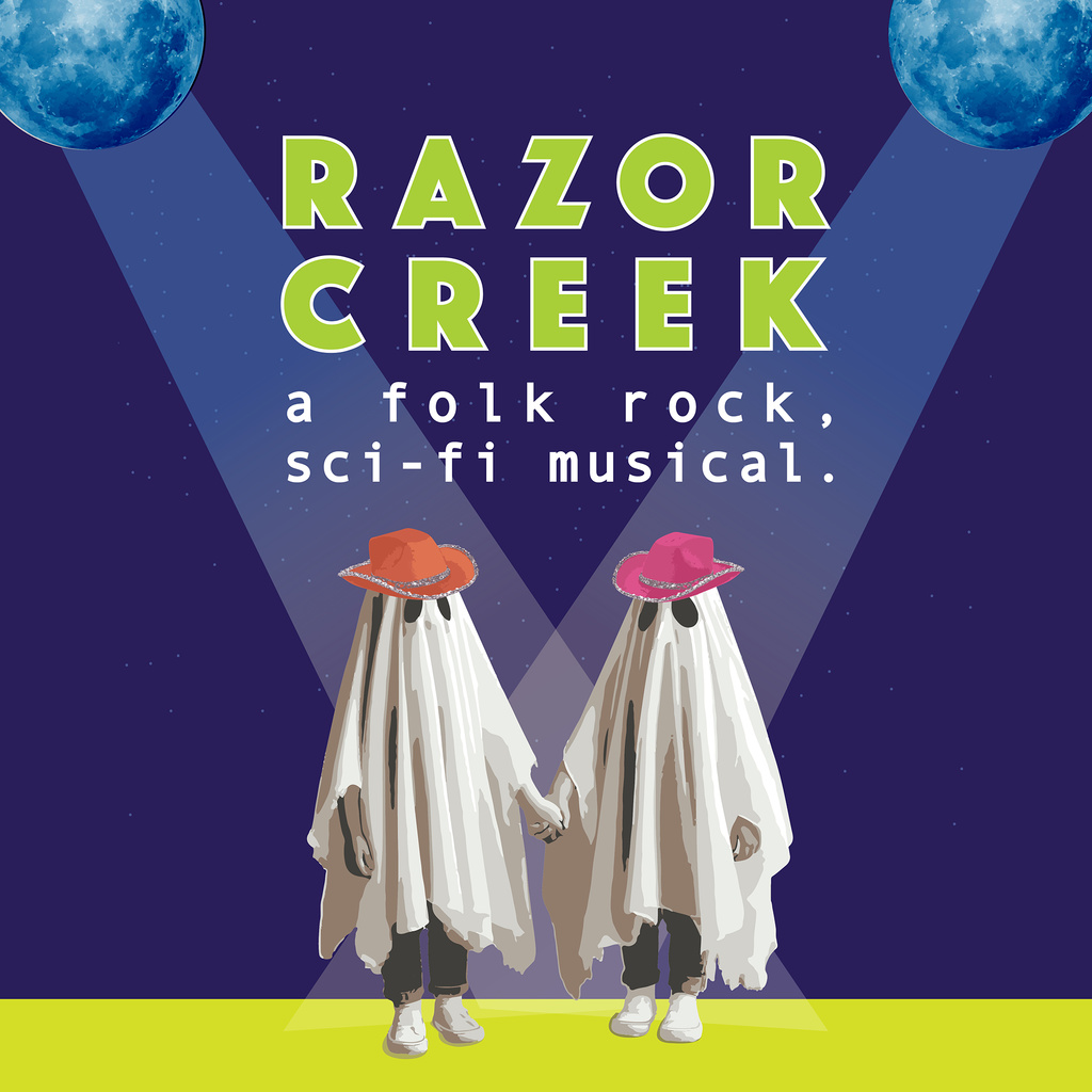 Razor Creek: a folk-rock, sci-fi musical promotional image