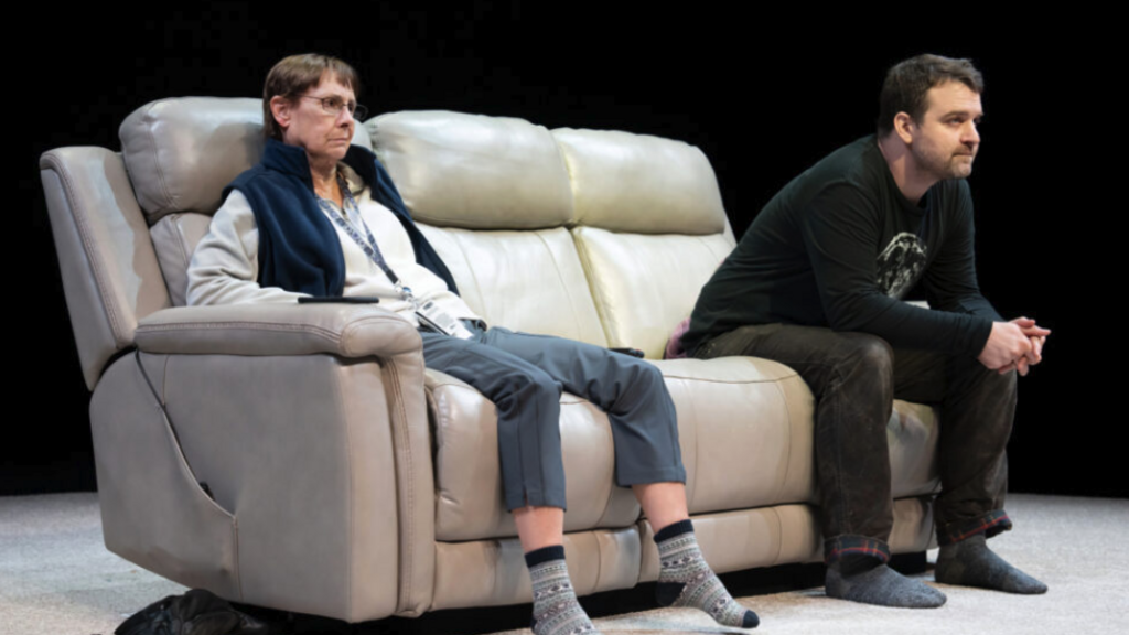 Laurie Metcalf and Micah Stock in Little Bear Ridge Road (Julieta Cervantes)